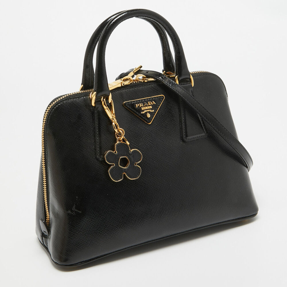 Prada Black Saffiano Leather Small #129540P92B - Picture 3 of 10